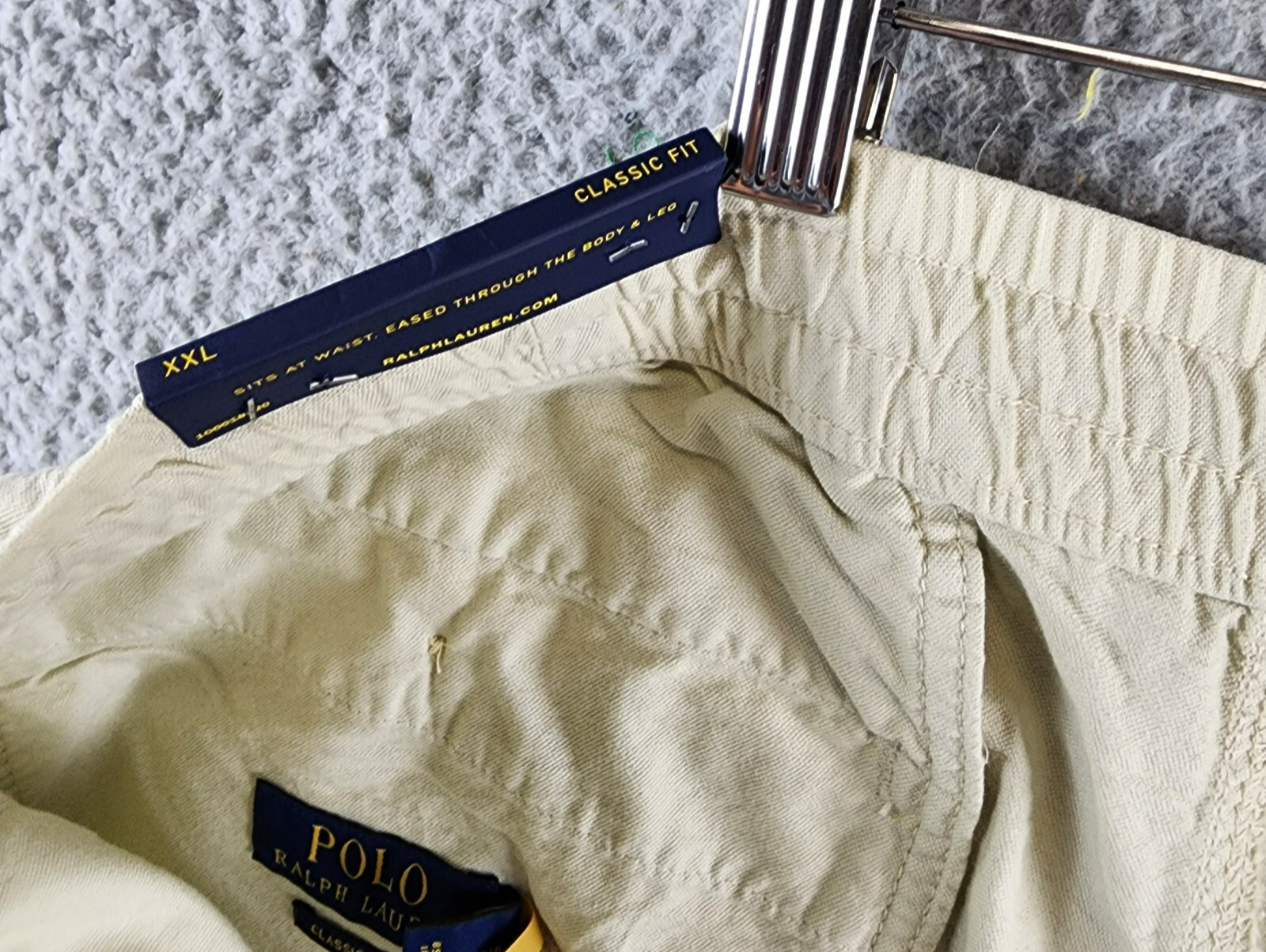 Polo Ralph Lauren 6-Inch Classic-Fit Polo Prepster Shorts Men's XXL Basic Sand - Picture 13 of 18