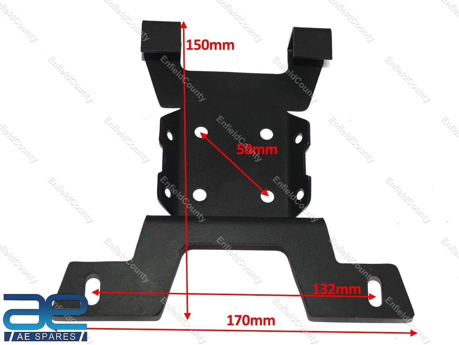 Pair Jerry Can Mount Holder Bracket for Royal Enfield Himalayan BS6