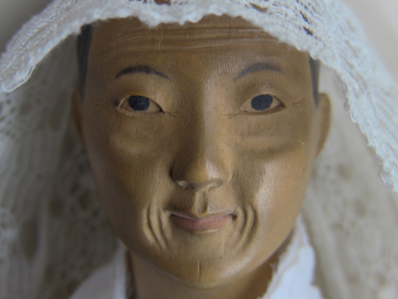 antique chinese wooden dolls
