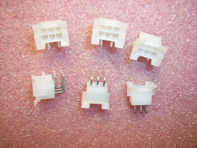 QTY (25) 15-24-6060 MOLEX 6 POSITION R/A BMI POWER HEADERS 4.2mm ROHS