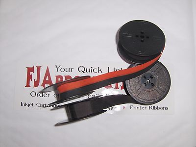 Royal Quiet DeLuxe Twin Spool Combo Pack Typewriter Ribbon Free Shipping in USA