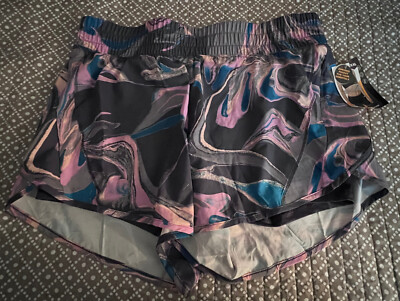 WOMEN'S AVIA MARBLE MYSTIQUE RUNNING SHORTS-XXL (20)-NWT!