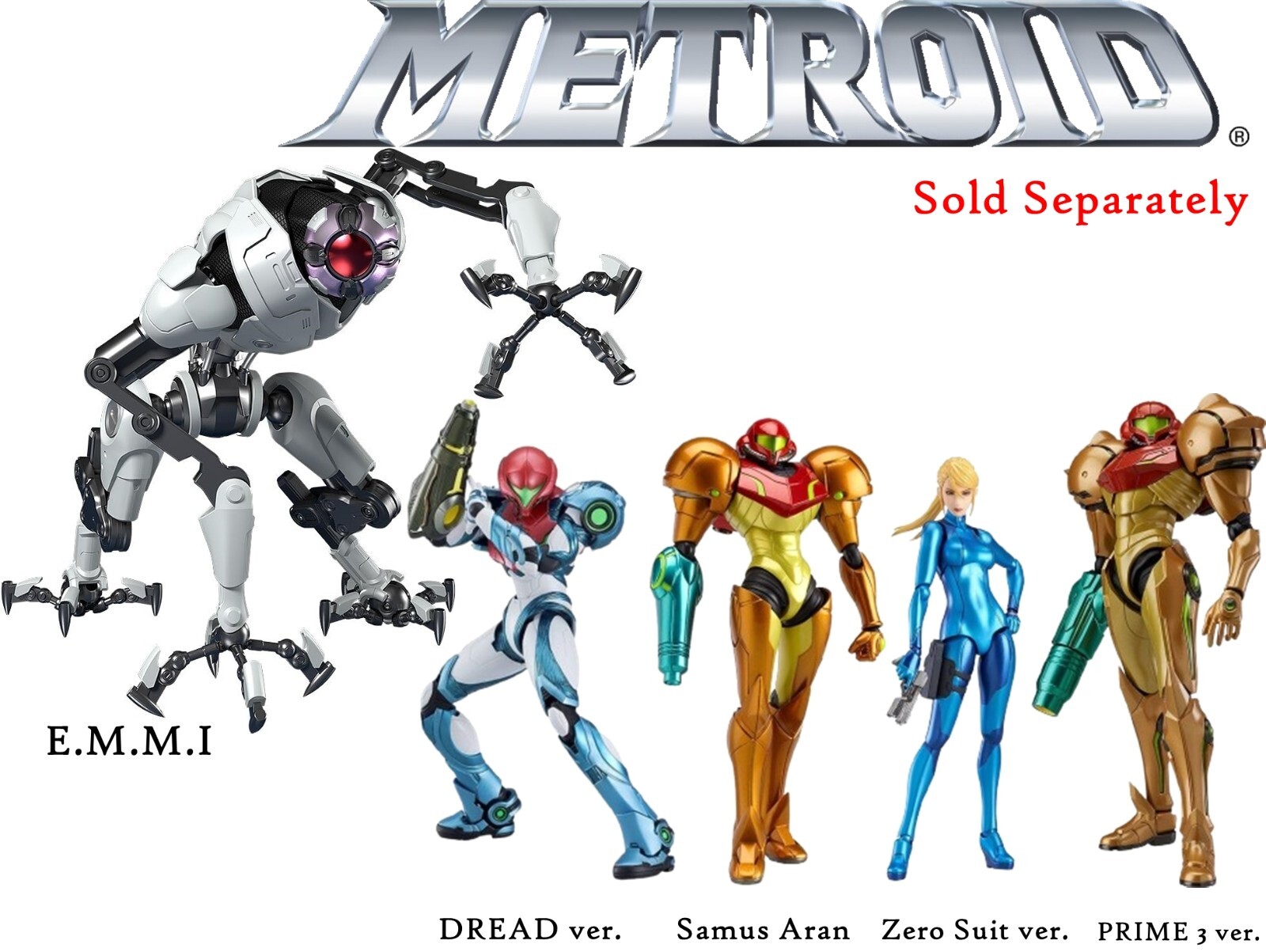 figma Samus Aran E.M.M.I. METROID ser. Other M PRIME 3 DREAD figma Samus Aran E.M.M.I. METROID ser. Other M PRIME 3 DREAD