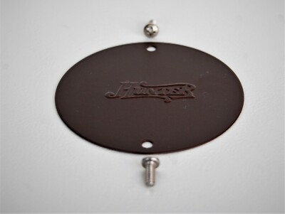 Hunter Antique Vintage Ceiling Fan Original Parts Two Black New End Caps 2 Ceiling Fans Home Garden