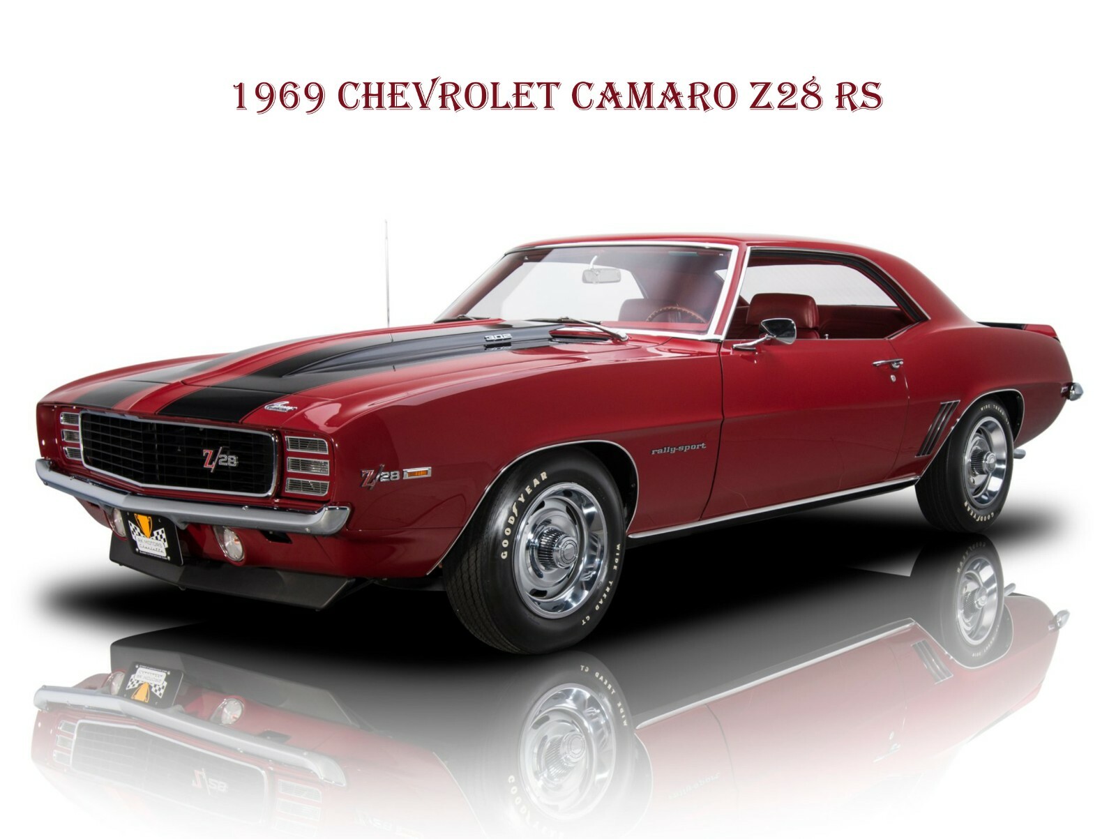 1969 Chevrolet Camaro Z28 RS Metal Sign 9