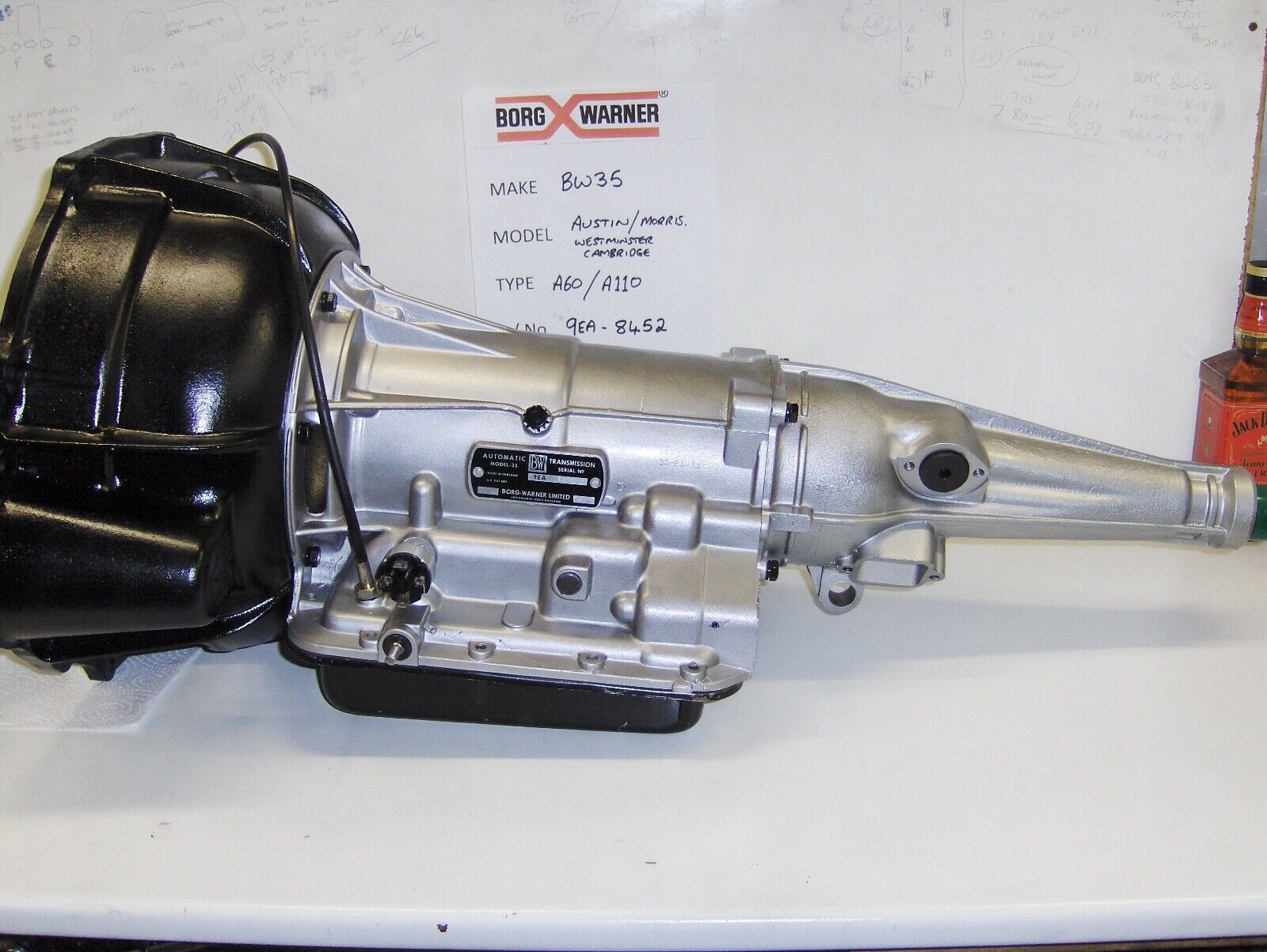 AUSTIN WESTMINSTER / CAMBRIDGE GEARBOX BW35 BORG WARNER AUSTIN WESTMINSTER / CAMBRIDGE GEARBOX BW35 BORG WARNER