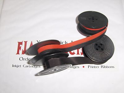 Royal Quiet DeLuxe Twin Spool Combo Pack Typewriter Ribbon Free Shipping in USA