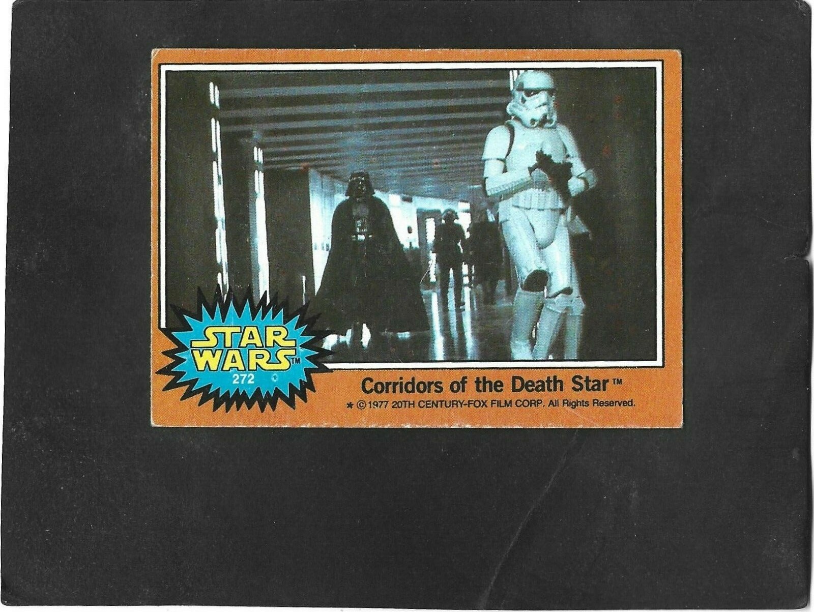 1977 Topps Star Wars # 272 Corridors of the Death Star | eBay