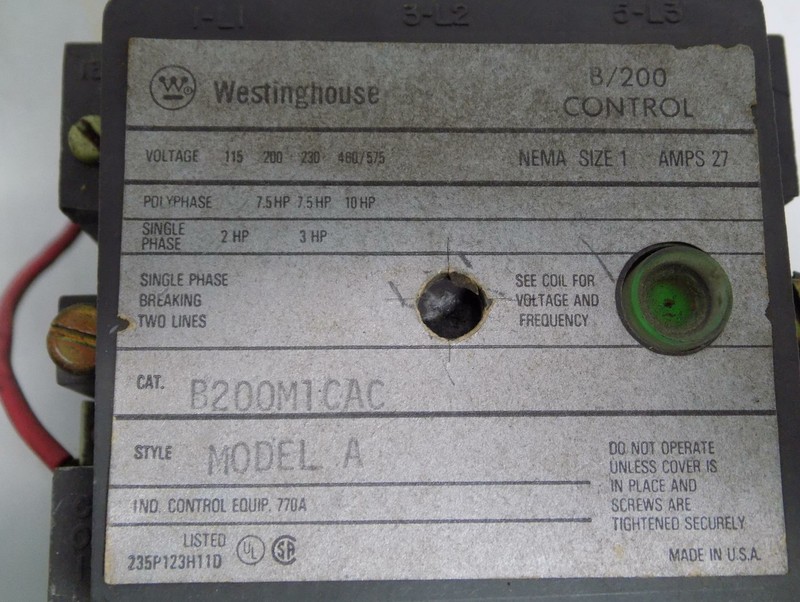 Westinghouse | Motor Starters | Surplus Industrial Equipment