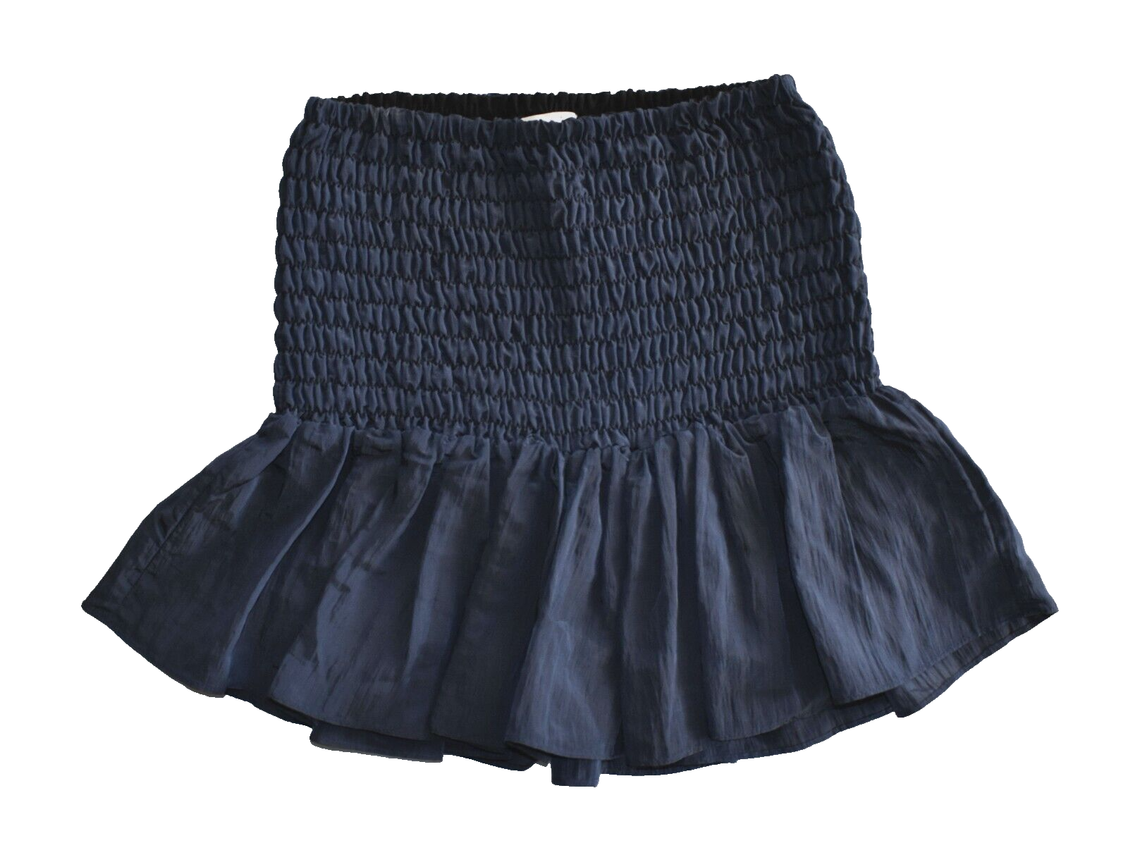 A8 NEW MISA LOS ANGELES Midnight Flared Hem Azar Smocked
