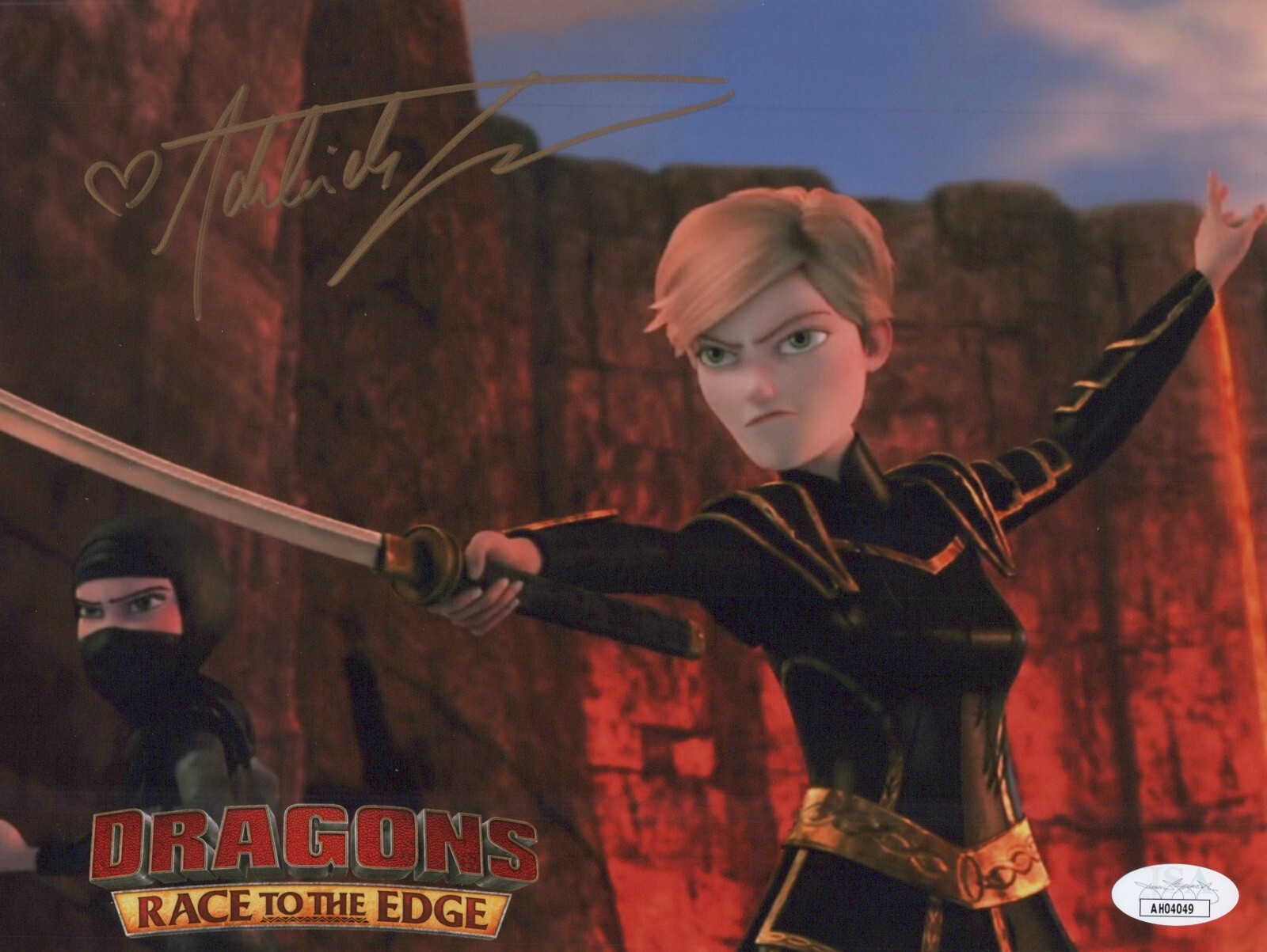 ADELAIDE KANE Signed HOW TO TRAIN YOUR DRAGON 8x10 Photo
