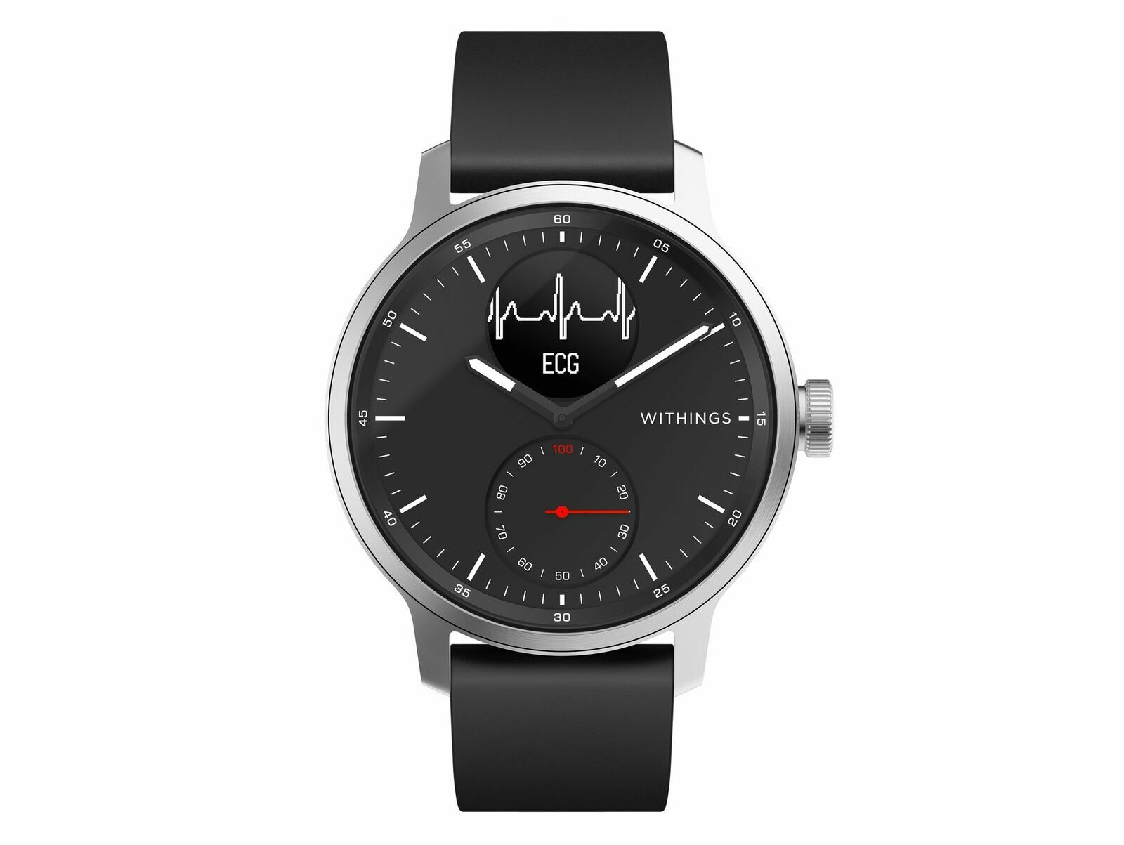 Withings ScanWatch Hybrid Smartwatch 42 mm Black Genuine New 3700546706431 | eBay