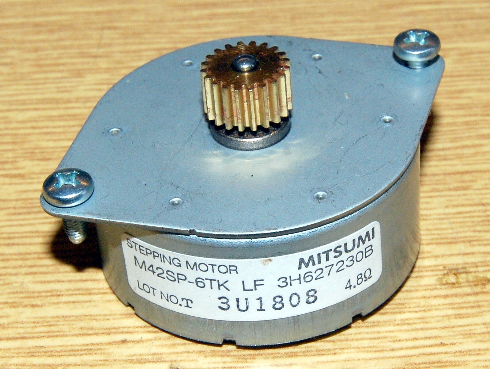 7.5° BIPOLAR STEPPER MOTOR MITSUMI M42SP-6TK 3H627230B 4.8