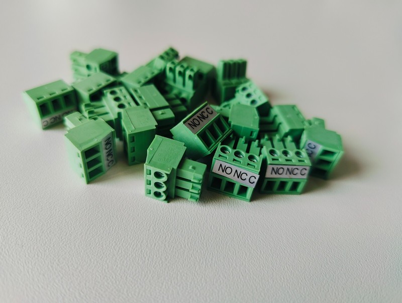 Rrt 30x Leiterplattensteckverbinder No Nc C Markiert 3pol Klemmenblock Stecker