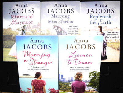 Anna Jacobs Books NEW Set of 5 Stand alone Saga Novels - You Get all 5 Paperback