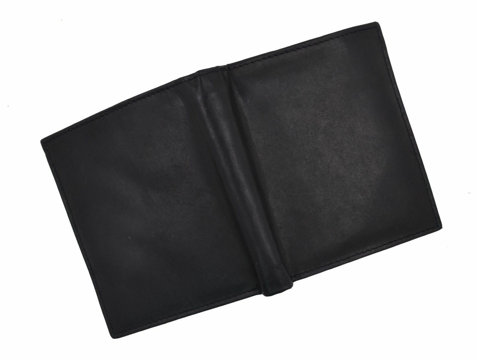 Marshal Men's Genuine Leather Bifold Wallet Slim Hipster Cowhide Credit Card New