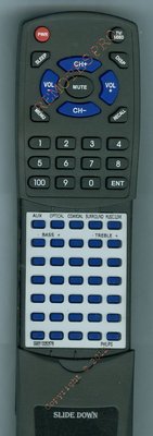 Replacement Remote for PHILIPS 996510050576, CSS2123BF7, 996510054954