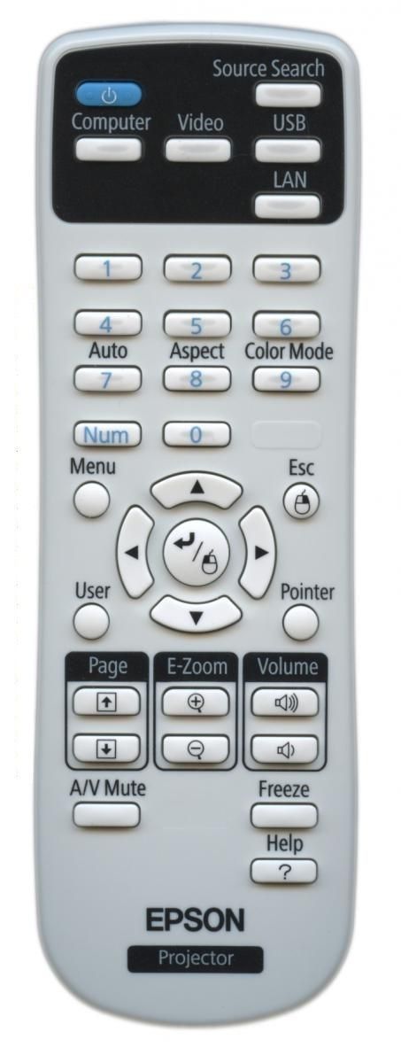 Epson TV, Video and Home Audio Remote Controls