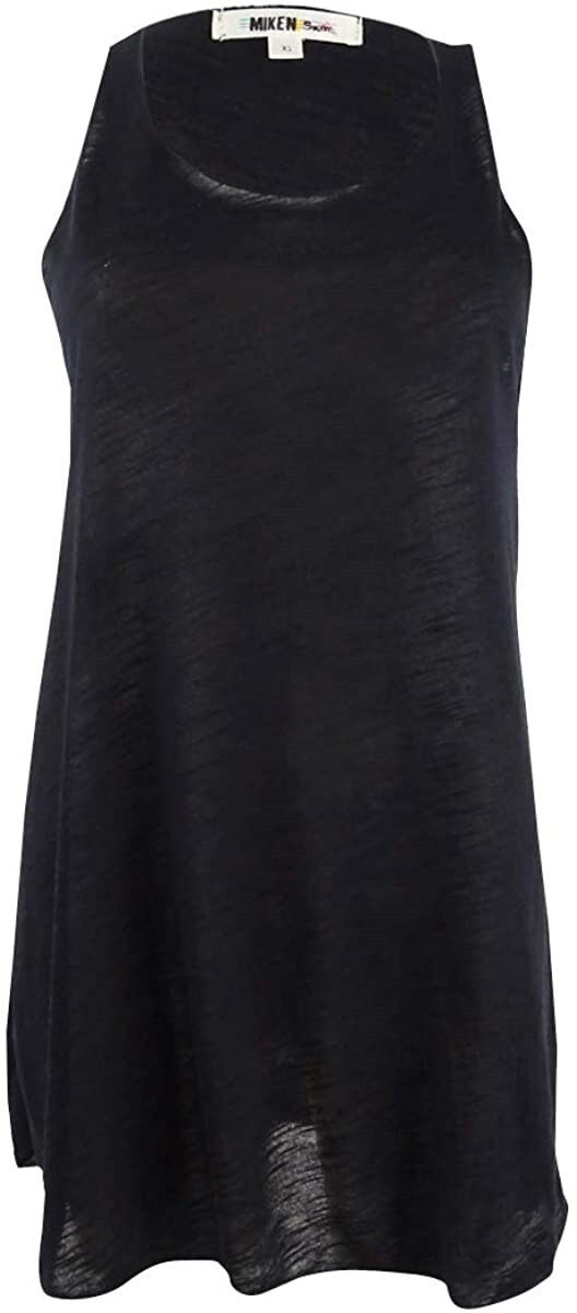 Miken 259520 Women's Juniors Sheer Tank Dress Swim Cover-Up Swimwear Size XS