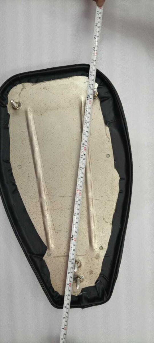 UNIVERSAL TRAIL SCRAMBLERS SEAT METAL BASE For NORTON BSA TRIUMPH BLACK