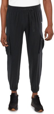 Мужские брюки-карго PUMA из ткани Train Fav, черные, маленькие