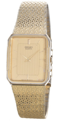 Seiko Gold-Tone Unisex Quartz Watch 762556 | eBay