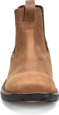 Pre-owned Double-h Boots Men's 5" Heisler Phantom Rider Square Soft Toe Romeo Work Boot Br In Medium Bro