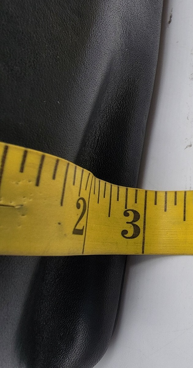 Sam Edelman Dallie Flap Crossbody Bag Women's Black Chain Strap Back Zipper - Picture 7 of 15