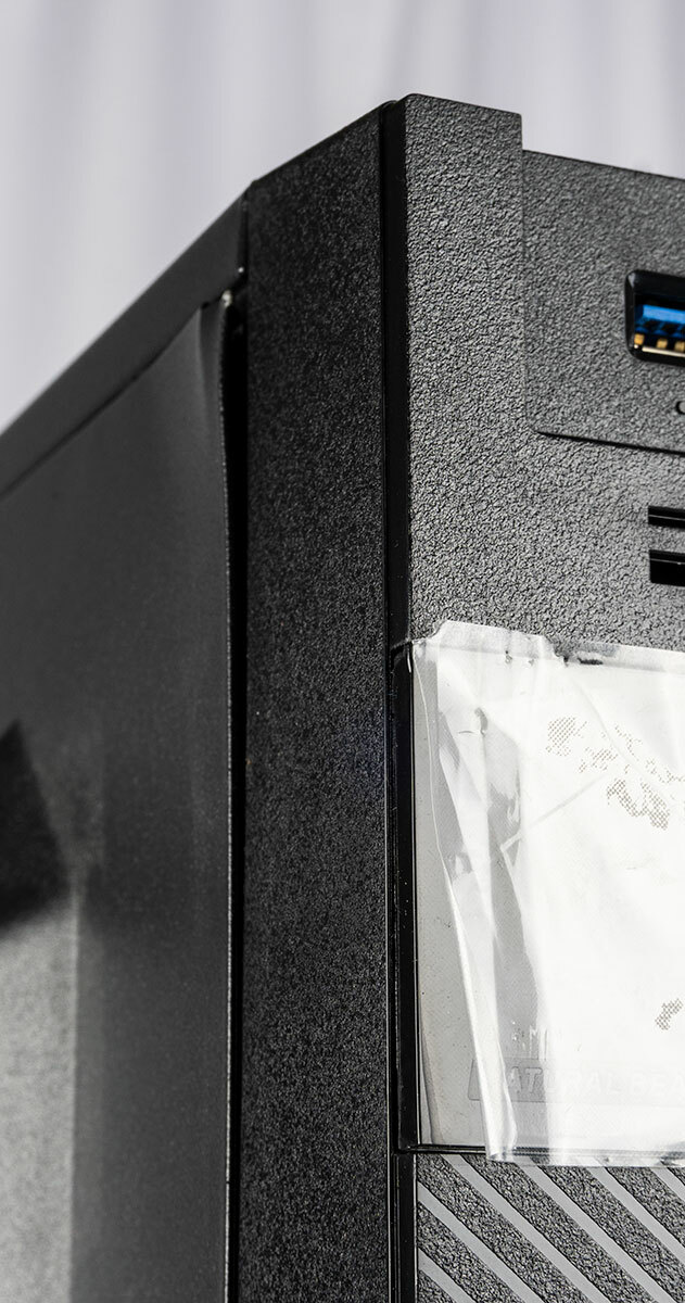 Soeyi Desktop Case S118 - Black Gaming Desktop Chassi/Case