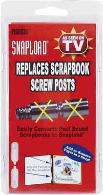 Pioneer 2-SL Snapload Retrofit Kit For Post Bound Albums- (3Pk)