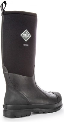 Pre-owned Muck Boots Muck Chore Hi Triple Reinforced Toe Rubber Mens Boots Black Xus 7 - 13