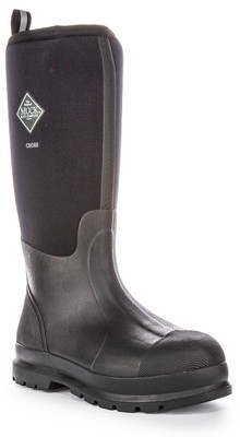 Pre-owned Muck Boots Muck Chore Hi Triple Reinforced Toe Rubber Mens Boots Black Xus 7 - 13