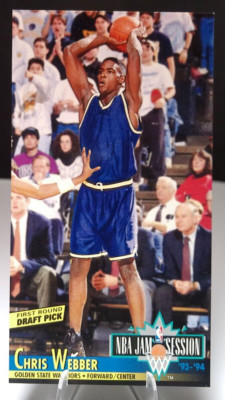 1993-94 NBA Jam Session - Chris Webber #75 (RC) - Draft Pick