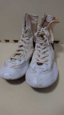 NIKE GRECOグレコmadeinTaiwanレスリングシューズ サイズ11 NIKE Greco White x Black US8.5 Made in Taiwan 70s Vintage