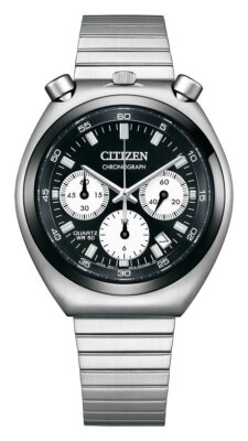 Pre-owned Citizen Collection Record Label Tsuno Chrono An3660-81e Chronograph Watch Black