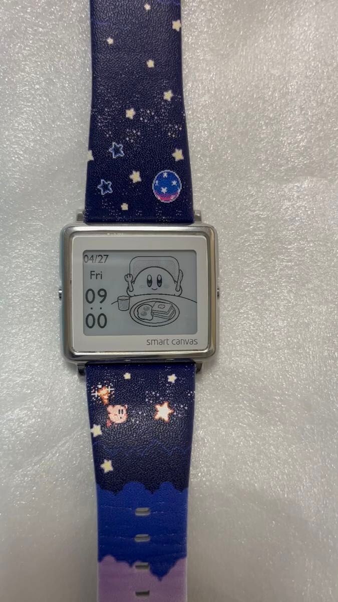 星のカービィ Smart Canvas 星のカービィ』＆“Smart Canvas”コラボのデジタル腕時計発売