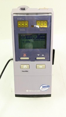 Nellcor N-85 Microstream Capnography Monitor / Pulse Oximeter