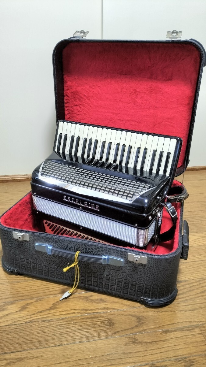 Exc+5] EXCELSIOR MOD. 400/S Accordion Made in Italy Used