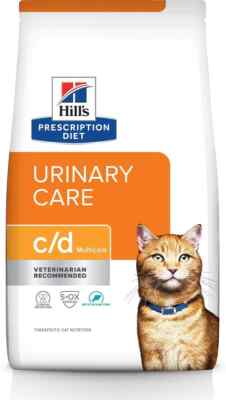 C/D Urinary Care Multicare Diet Dry Cat Food - Chicken or Ocean Fish 4, 8 & 17.6