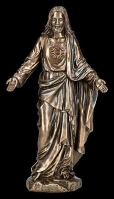 Jesus Figur - Herz Jesu mit segnender Hand by Veronese Religion Glaube Geschenk 