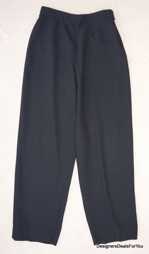 NWT Emporio Armani Johnny Line Mens Wool Satin Slim Dress