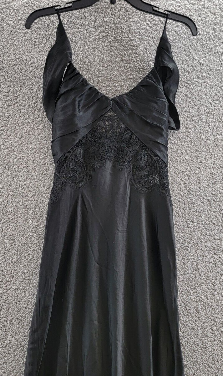 ALBERTA FERRETTI Draped Off-The-Shoulder Lace-Inset Satin