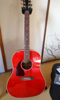 Acoustic Guitar Gibson J-45 Standard Left Handed Cherry with