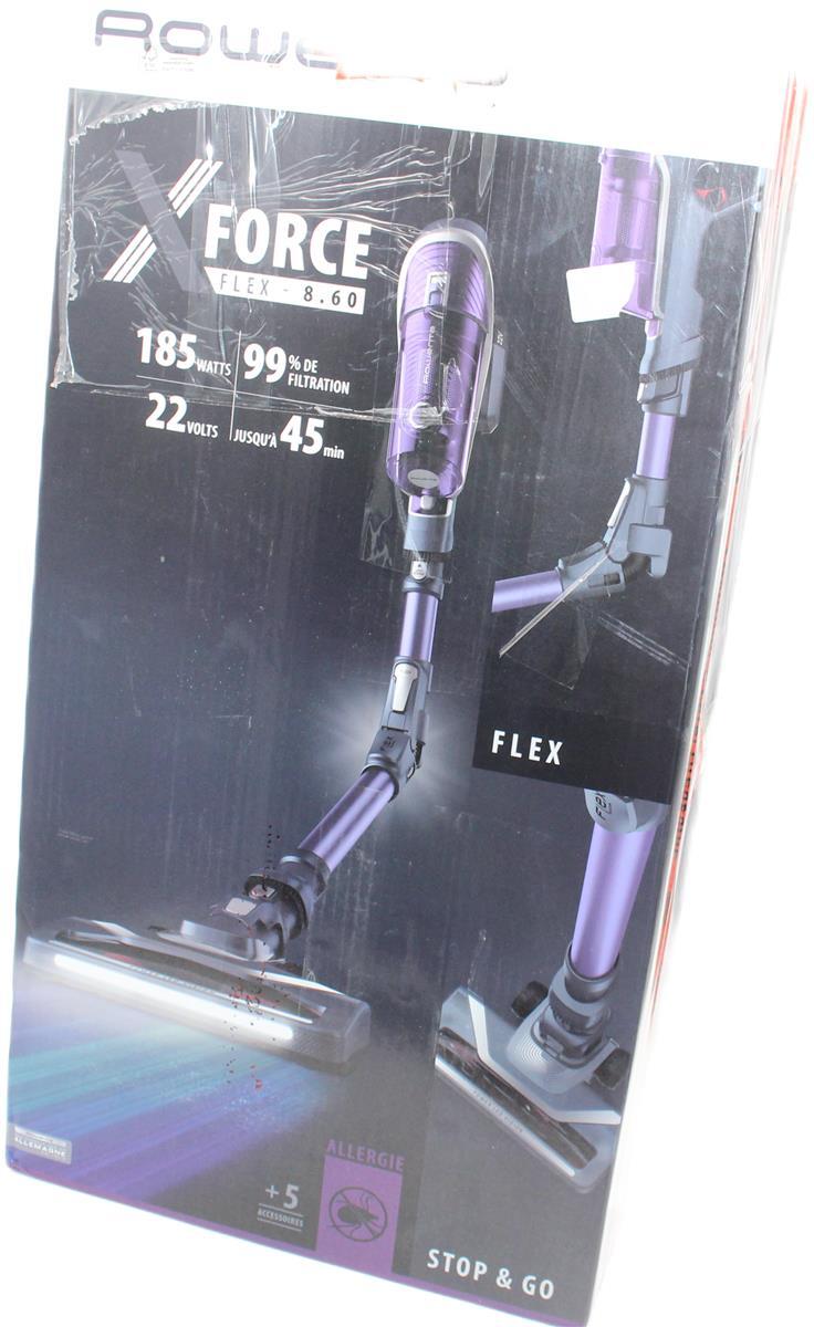 Rowenta, X-Force Flex 8.60, Violett, 0.55 liters, 82 Dezibel