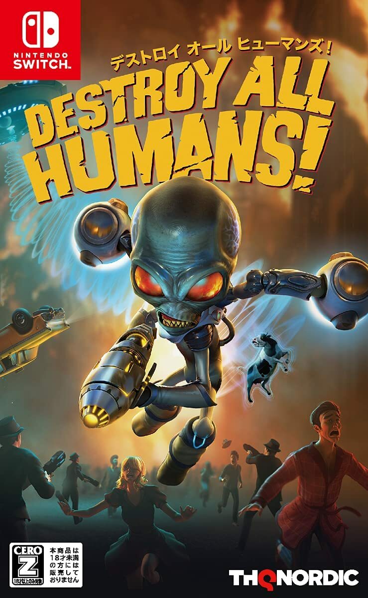 Brand-new Nintendo Switch Japan Destroy All Humans! CERO