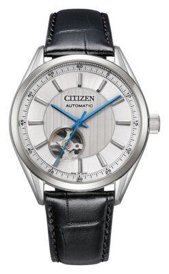 Pre-owned Citizen Collection Nh9111-11b White Mechnical Automatic Men's Watch In Box
