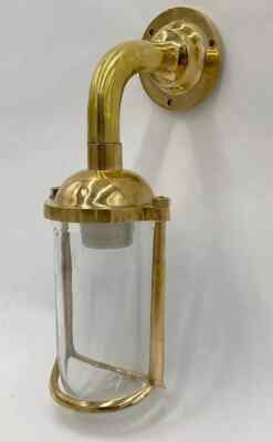Nautical Ship Marine New Solid Brass Wall Swan Passageway Bulkhead Light 1Pcs