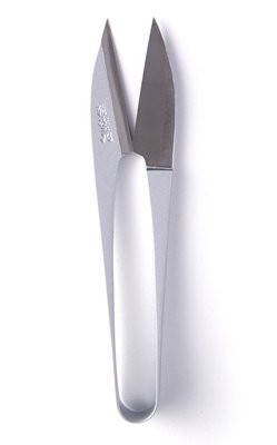 Japanese Nigiri Basami Scissors, Silver DT718321 in Wooden
