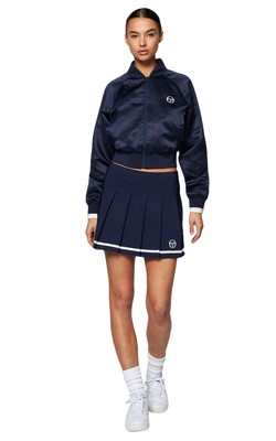 Sergio Tacchini Womens Kalkman Tennis Skort NVY-S