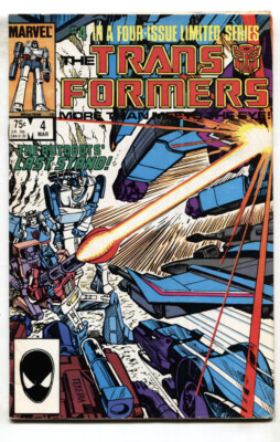 TRANSFORMERS #4--comic book--1985--Marvel | eBay
